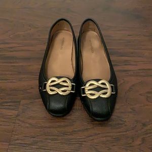 Aerosoles Big Bet Ballet Flats. black. Size 9.5